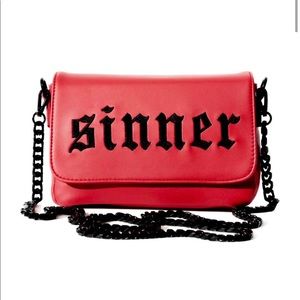 Sinner Limited Edition Red Crossbody black craft cult